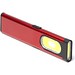 Ultraschlanke Taschenlampe aus Aluminium , Rot