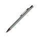 uma® Metall-Kugelschreiber Straight Gum, blaue Mine, grau