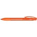 uma® OMEGA grip transparent Druckkugelschreiber, orange