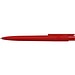 uma® RECYCLED PET PEN PRO K transparent GUM Druckkugelschreiber, rot
