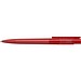 uma® RECYCLED PET PEN PRO transparent Druckkugelschreiber, rot