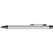 uma® STRAIGHT Druckkugelschreiber, silber