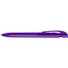 uma® YES transparent Druckkugelschreiber, violett