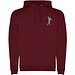 Urban 280 g/m² Kapuzenpullover für Herren, granatrot, 2XL