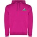 Urban 280 g/m² Kapuzenpullover für Herren, rosé, 2XL