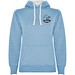 Urban Kapuzenpullover für Damen, himmelblau, 2XL