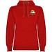 Urban Kapuzenpullover für Damen, rot, S