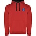 Urban Kapuzenpullover für Herren, rot/schwarz, M