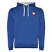 Urban Kapuzenpullover für Herren, Royalblau/weiß, M