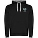 Urban Kapuzenpullover für Herren, schwarz/Marl Grey, M