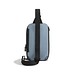 Urban wasserabweisender Sling-Bag, blau, grau