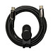 USB-C Kabel mit Display und Kabelbinder REEVES-CONVERTICS DIGITAL, schwarz