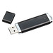 USB-Stick Budget, 128 GB, Schwarz