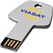 USB-Stick Schlüssel, silber, 1GB
