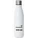 Vakuum-Isolierflasche Premium, 500 ml, Motiv Zielwasser, weiß