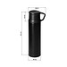 Vakuumflasche Kibo, 500 ml, schwarz