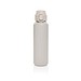 Via RCS Re-Steel Sportflasche mit Verschluss, 600ml, beige
