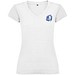 Victoria T-Shirt mit V-Ausschnitt für Damen, weiss, S