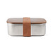 VINGA Ciro Lunchbox aus RCS recyceltem Stahl, silber