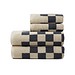 VINGA Elba Handtuch aus OCS Bio-Baumwolle, 4er-Set, grau, beige