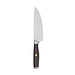 VINGA Tara Chef-Messer aus RCS recyceltem Stahl, Stahl, braun