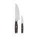 VINGA Tara Chef-Set aus RCS recyceltem Stahl, Stahl, schwarz