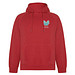 Vinson Kapuzenpullover Unisex, rot, L
