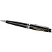 WATERMAN Drehkugelschreiber Expert, blaue Mine, schwarz,silber