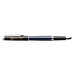Waterman Hemisphere Color-Block Füllfederhalter mit Palladiumbeschichtung, blau