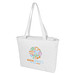 Weekender 500 g/m²  recycelte Tragetasche, weiss