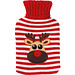 Weihnachtswärmflasche, 500 ml, rot