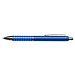 Werbe-Set: 300 Kugelschreiber Hollywood, inkl. Druck, blaue Mine, blau