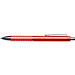 Werbe-Set: 300 Kugelschreiber Hollywood, inkl. Druck, blaue Mine, rot