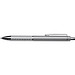 Werbe-Set: 300 Kugelschreiber Hollywood, inkl. Druck, blaue Mine, silber