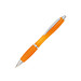 Werbe-Set: 400 Kugelschreiber Rio, inkl. Druck, blaue Mine, orange/transparent Werbe-Set: 400 Kugelschreiber Rio, inkl. Druck, blaue Mine, orange/transparent