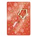 Wondercandle Mini mit Wondercard, Stern, gold, 1-seit. Druck