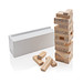 XD COLLECTION Deluxe Holz-Stapelturm aus Holz, weiß