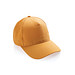 XD COLLECTION Impact 5 Panel Kappe aus 280gr rCotton mit AWARE™ Tracer, sonnenuhr orange