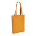 XD COLLECTION Impact Aware™ 285g/m² Tragetasche aus rCanvas, sonnenuhr orange