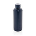 XD COLLECTION Impact Vakuumflasche aus RCS recyceltem Stainless-Steel, blau