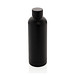 XD COLLECTION Impact Vakuumflasche aus RCS recyceltem Stainless-Steel, schwarz