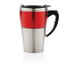 XD COLLECTION Isolierbecher Highland, 350 ml, rot/silber