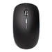 XD COLLECTION kabellose Maus Light-Up Logo, schwarz