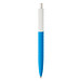 XD COLLECTION Druckkugelschreiber X3 mit Smooth-Touch, blaue Mine, blau/weiß