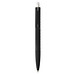 XD COLLECTION Druckkugelschreiber X3 mit Smooth-Touch, blaue Mine, transparent/schwarz