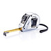 XD COLLECTION Maßband Ergonomic Auto-Stopp 3m/16mm, silber