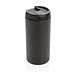 XD XCLUSIVE Metro Becher Becher aus recyceltem Edelstahl, schwarz