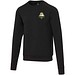Yukon Sportpullover mit Rundhalsausschnitt und Interlock Strick Unisex, schwarz, XL