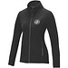 Zelus Fleecejacke für Damen, schwarz,  L