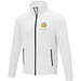Zelus Fleecejacke für Herren, weiß,  M